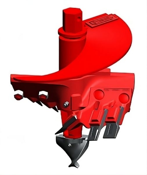 txdicha-transformed Terex Auger Drill Teeth and Blocks